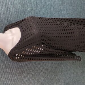 Express Cut Out "Fishnet" Dress